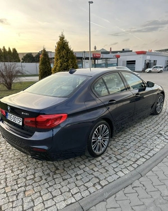 BMW Seria 5 cena 142999 przebieg: 164000, rok produkcji 2017 z Ciechocinek małe 37